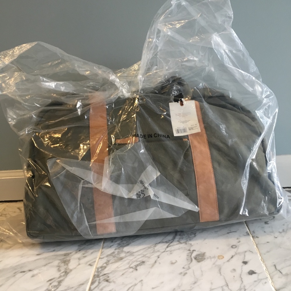 Hearth & Hand with Magnolia weekender canvas bag